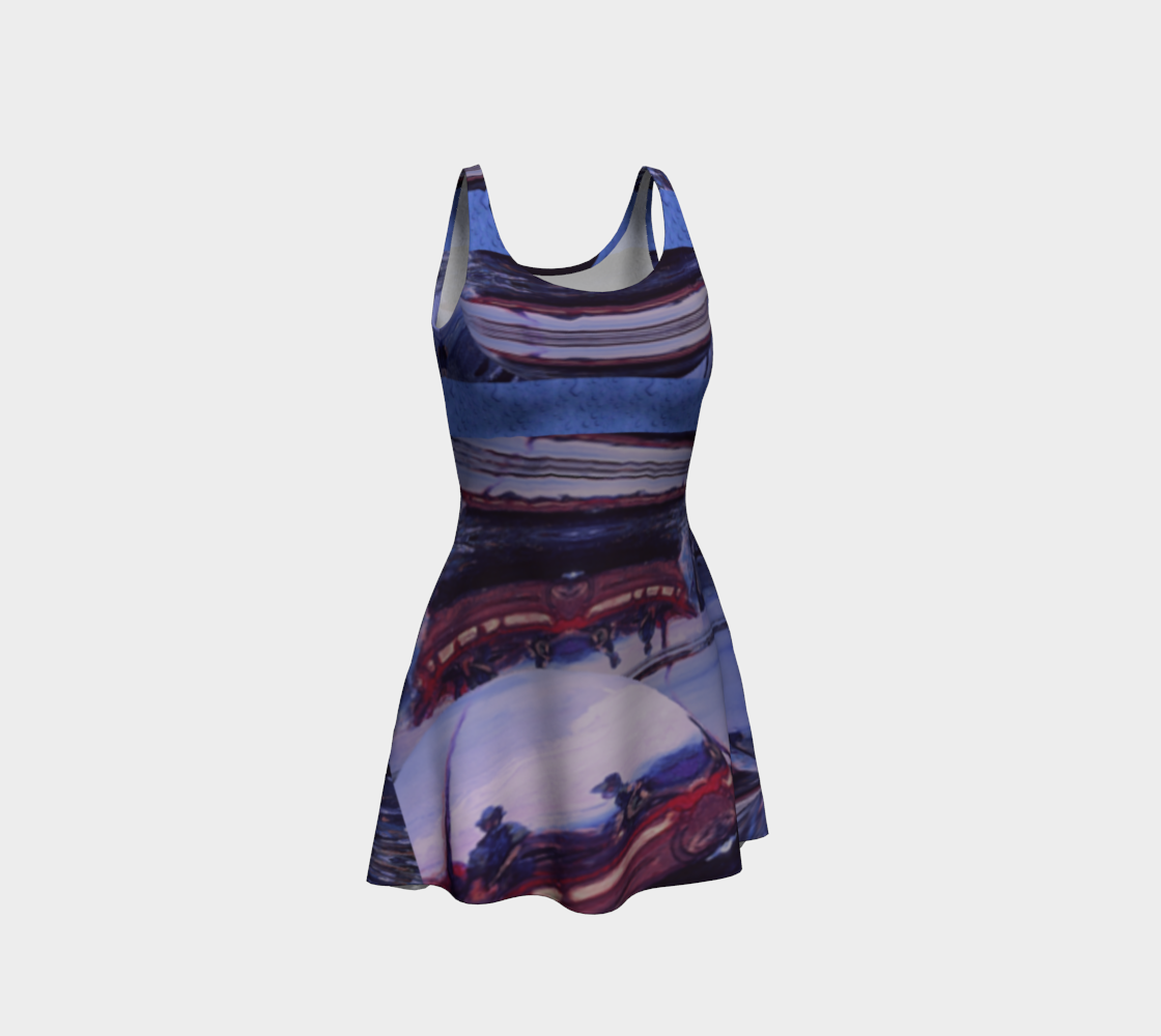 Elopement River Escape Dress 3D preview