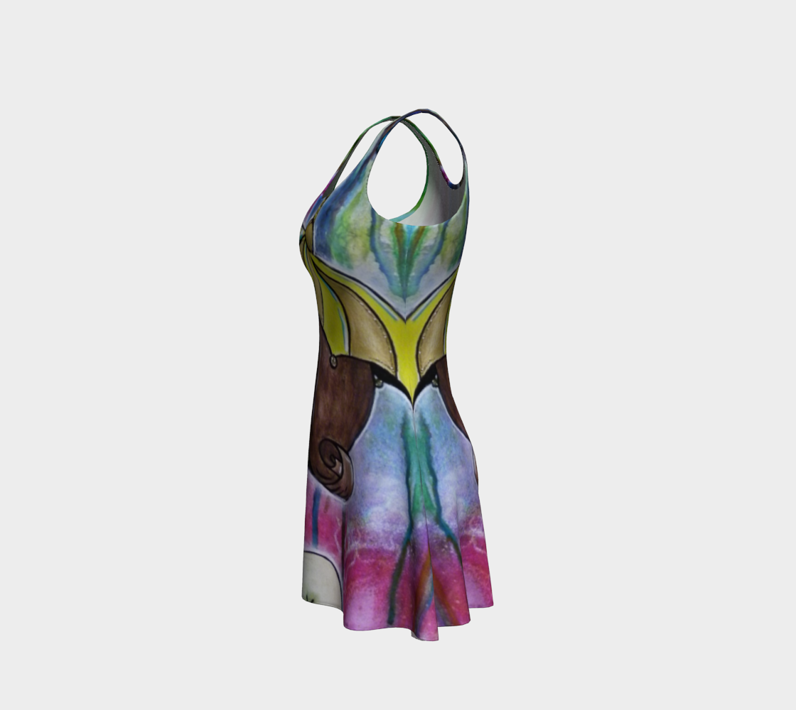 A Walk in the Rain flare dress preview #2