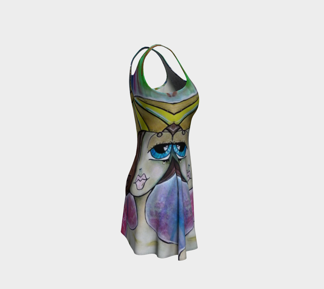 A Walk in the Rain flare dress preview #4