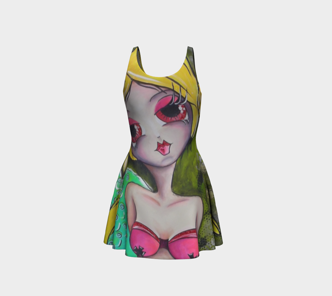 Show Me Where it Hurts flare dress preview #3