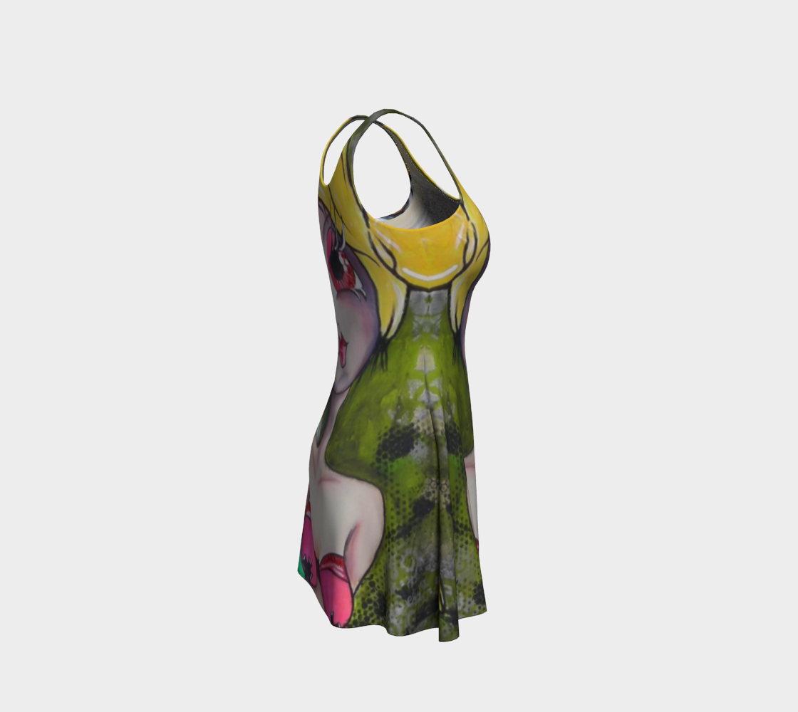 Show Me Where it Hurts flare dress preview #4