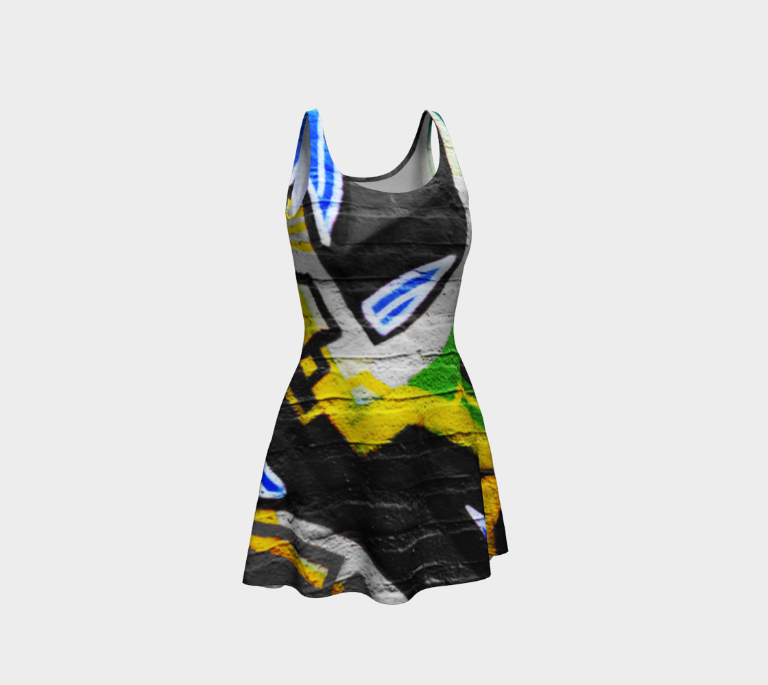 Graffiti 6 Flare Dress preview #1