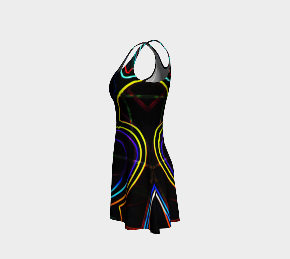 Graffiti 10 Flare Dress preview #2