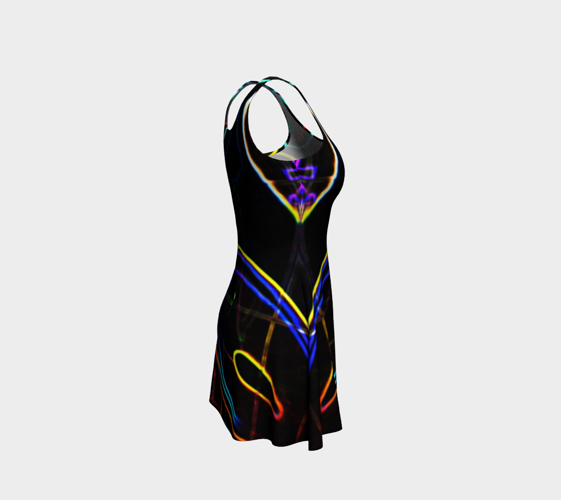 Graffiti 10 Flare Dress preview #4