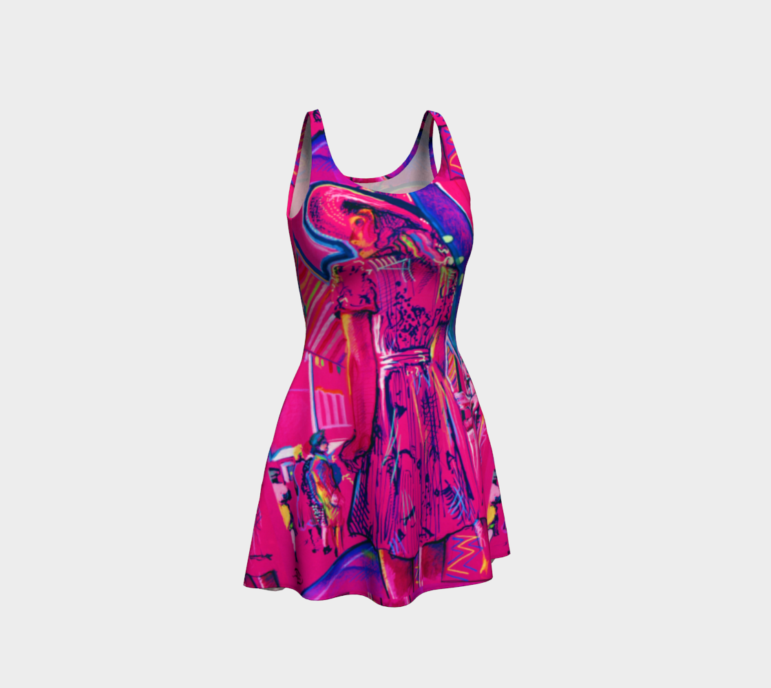 Reverse-Window Shopping Dress 3D preview