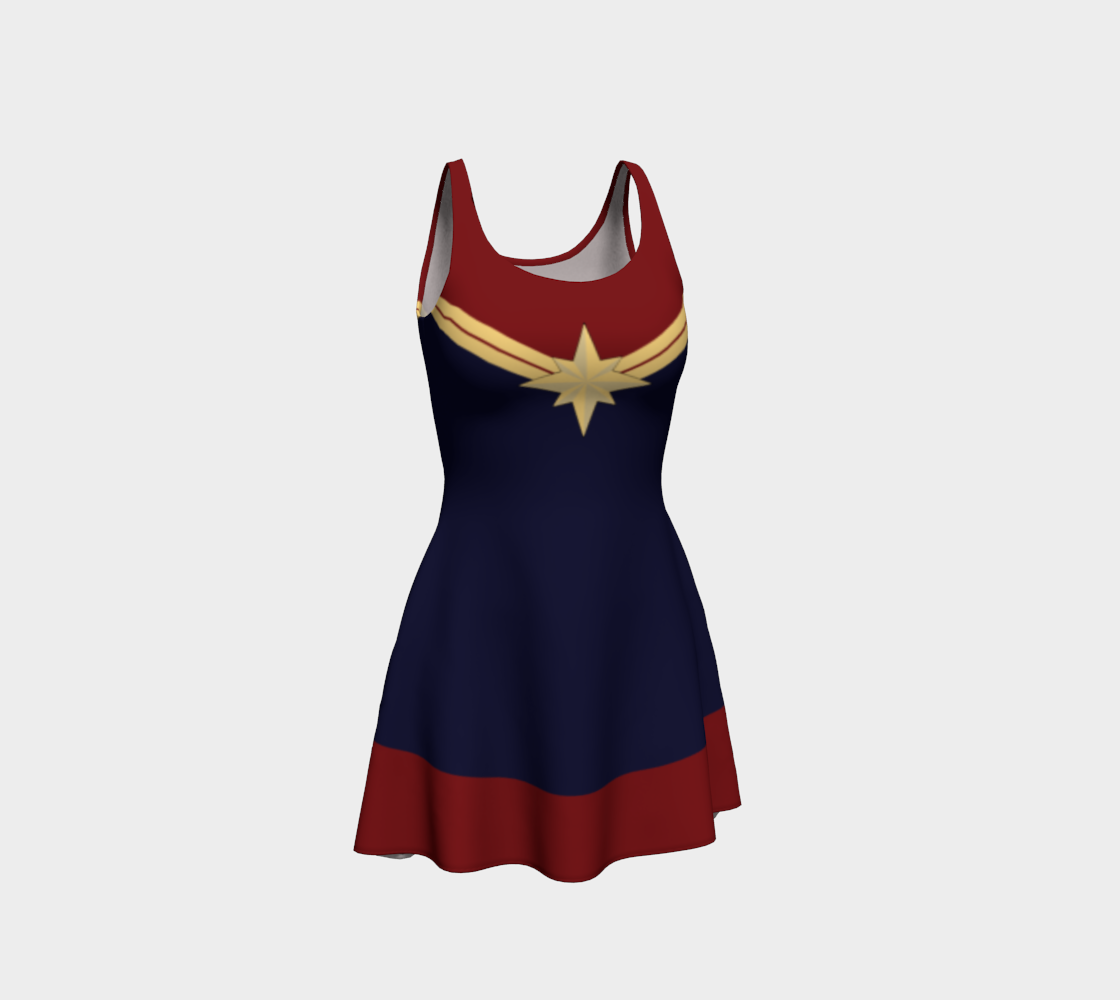 Canada Skater Dress Superhero Costume Christmas Party ideas preview