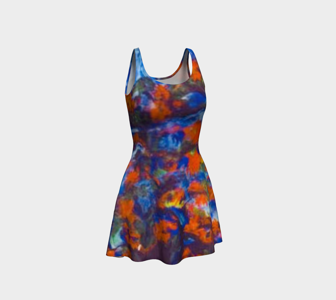 Tree of Life Flare Dress preview