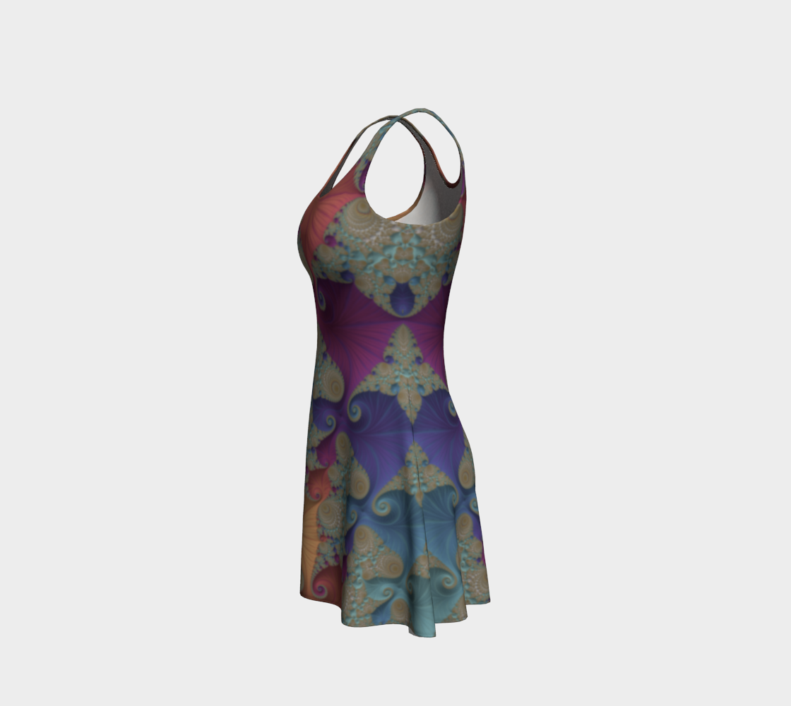 Pastel Parade Flare Dress preview #2