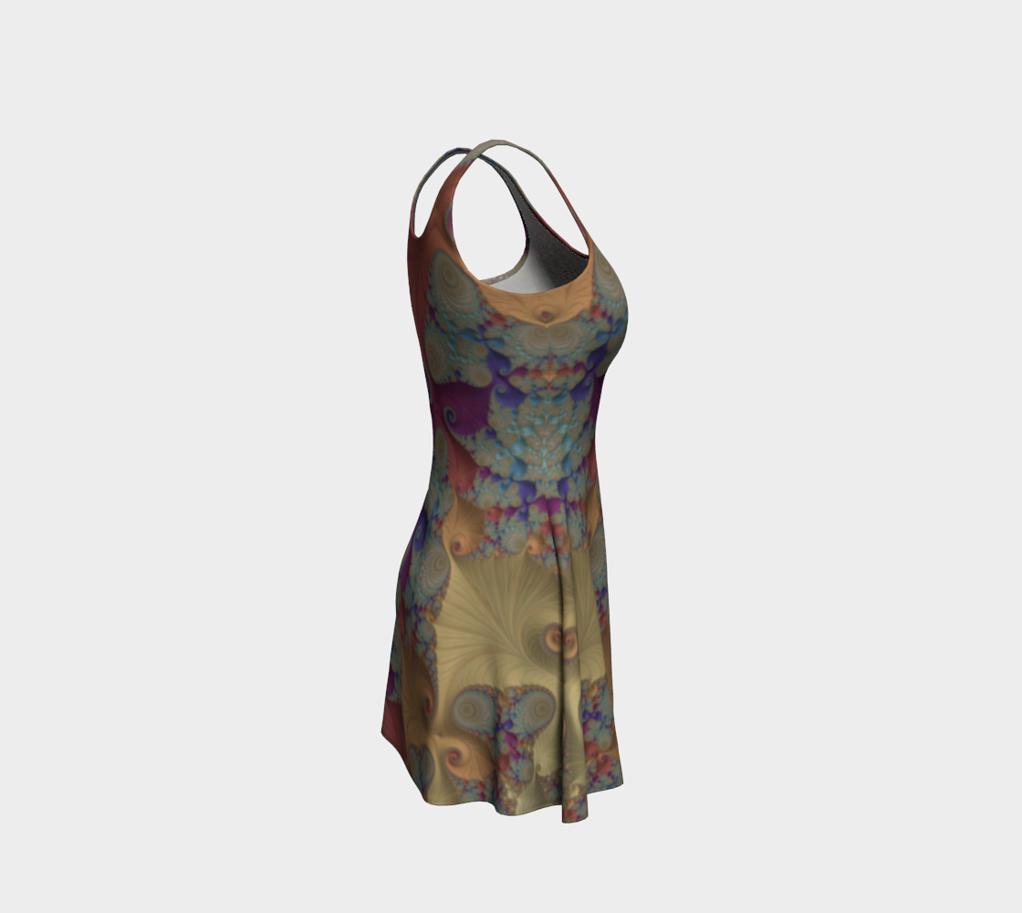 Pastel Parade Flare Dress preview #4