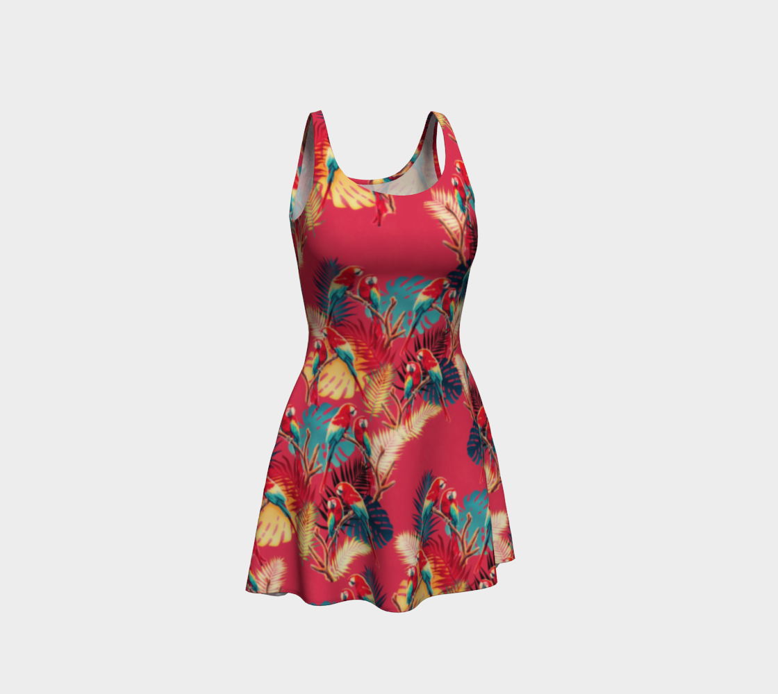 Tropical Flare Dress  preview