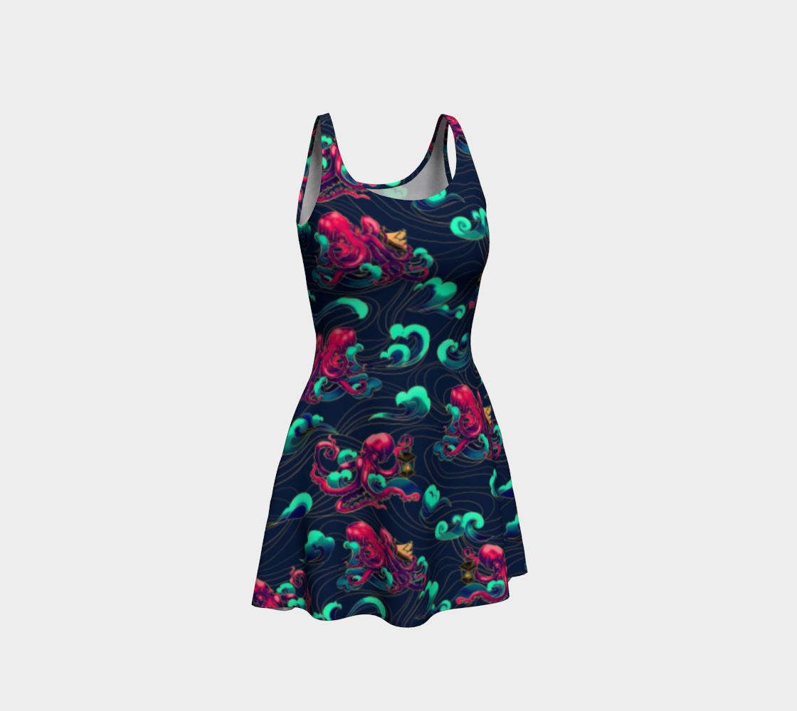 Octopus Flare Dress  preview