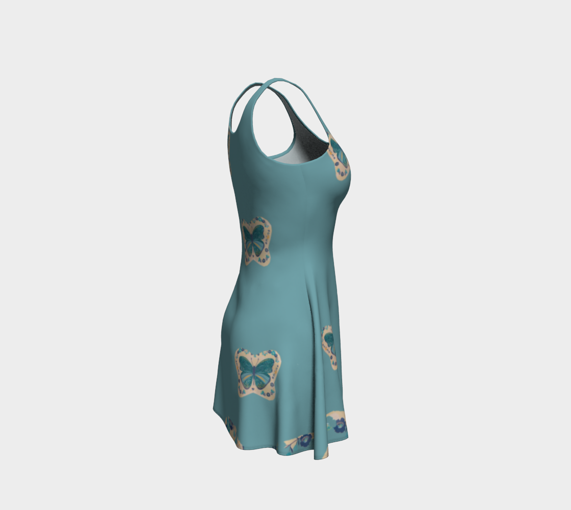 Butterfly Love Flare Dress preview #4