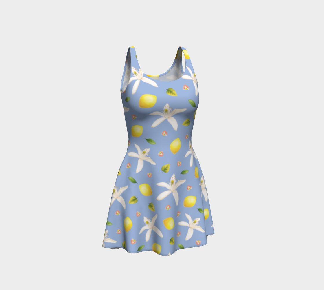 Lemon Flare Dress preview