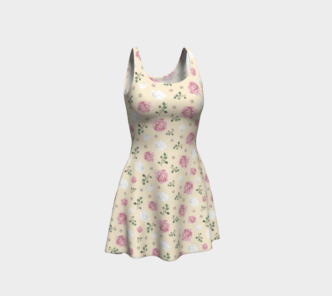 Peonies Flare Dress preview