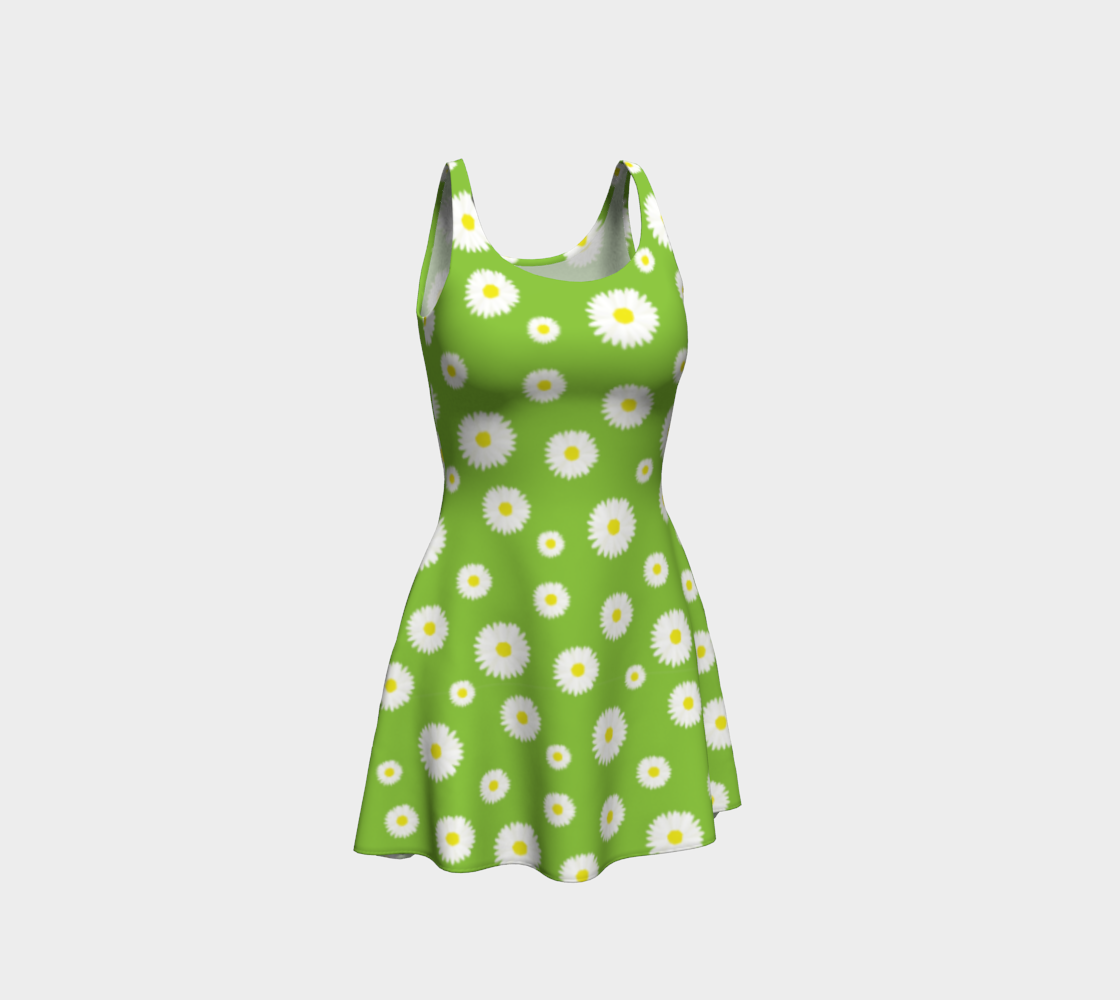 Daisy, Daisy Flare Dress - Green preview