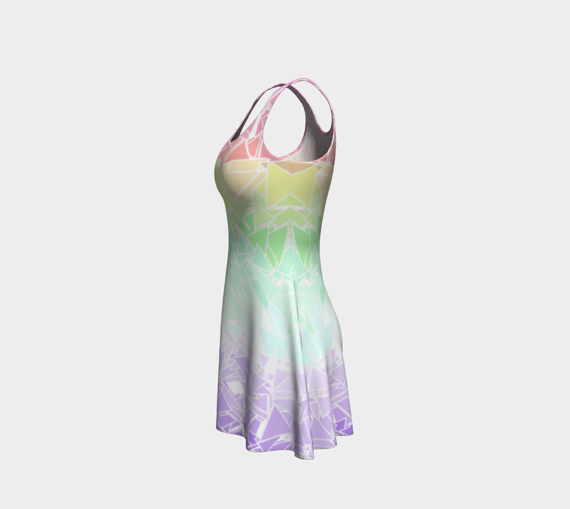 Groovy Boho Triangle Rainbow, 50% of profits donated to the Trevor Project! preview #2