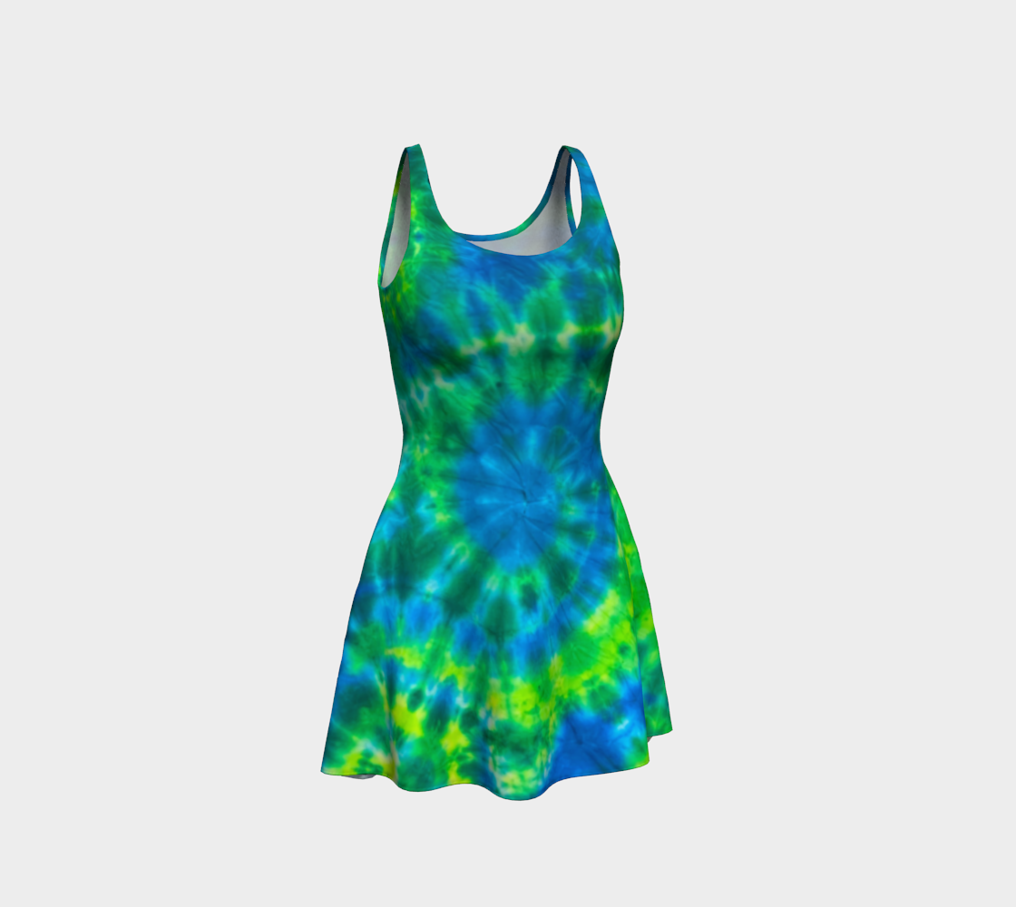 Trippy blue/green whirl preview