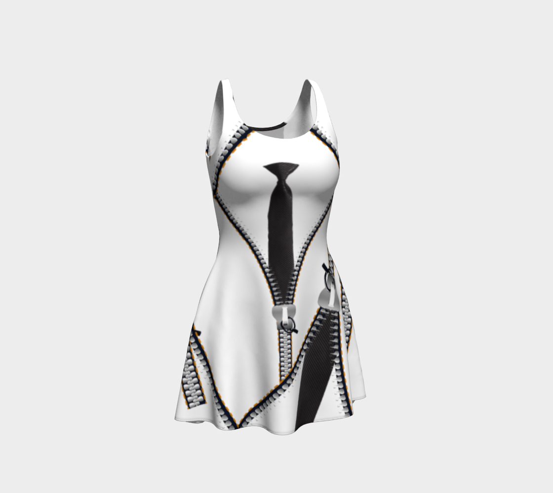 Tie and zipper preview