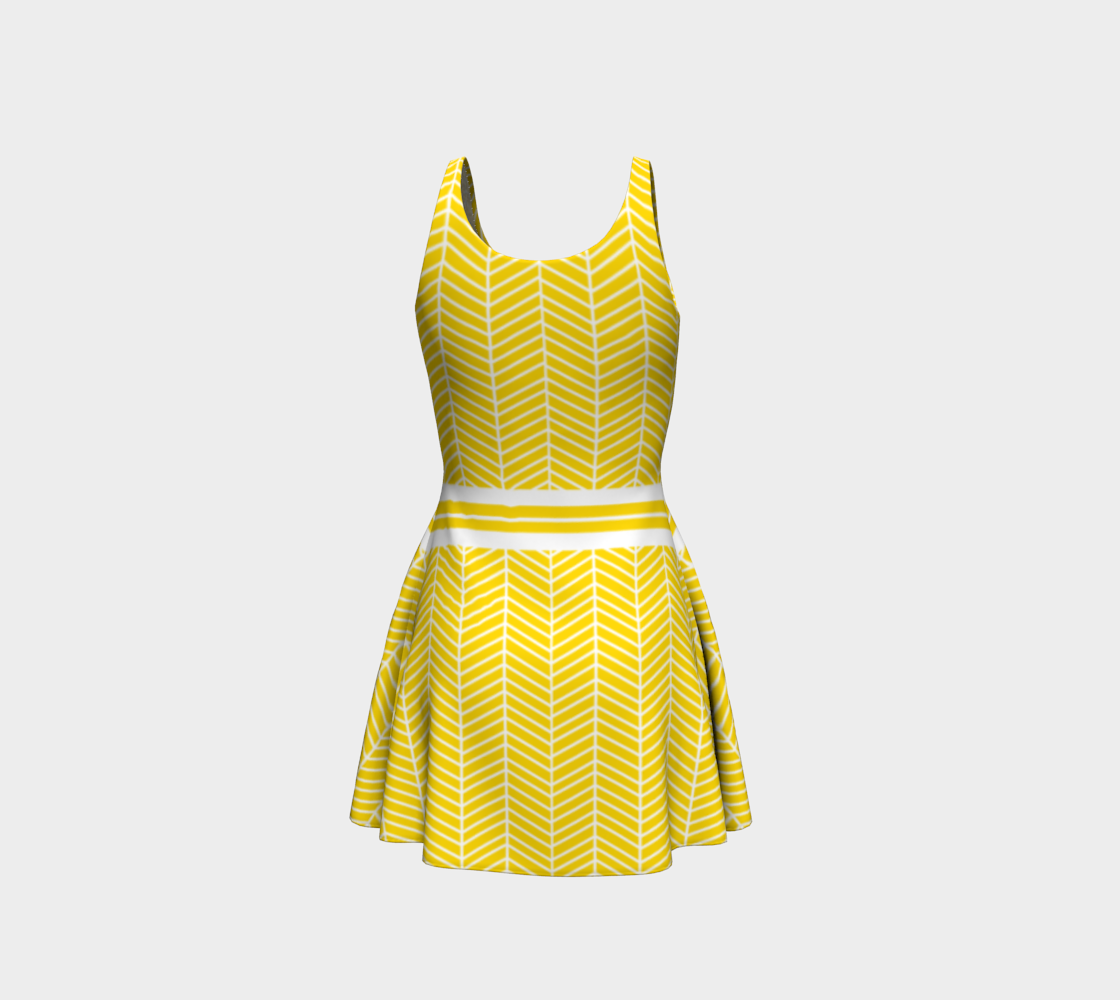 Lemony Flare Dress preview #3