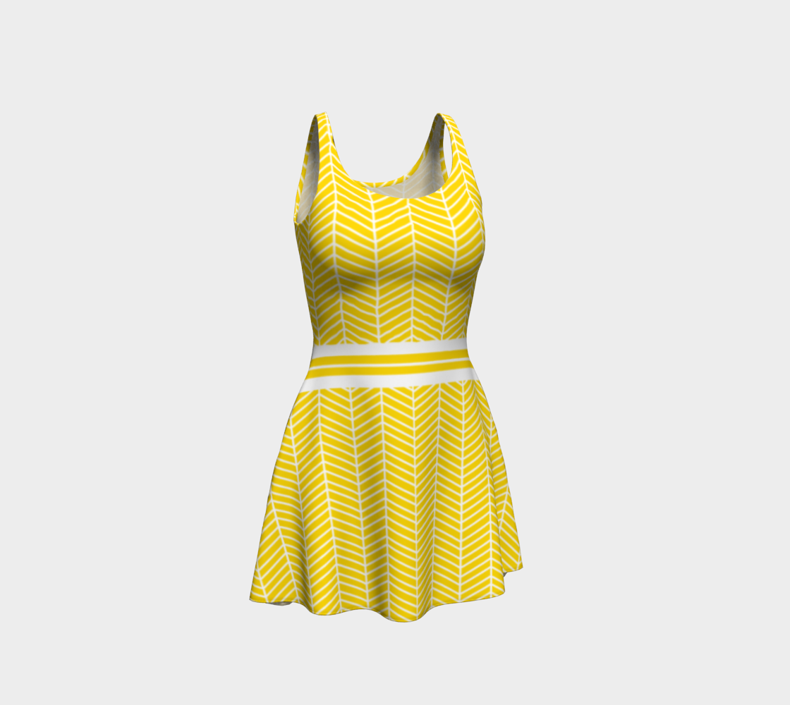 Lemony Flare Dress preview