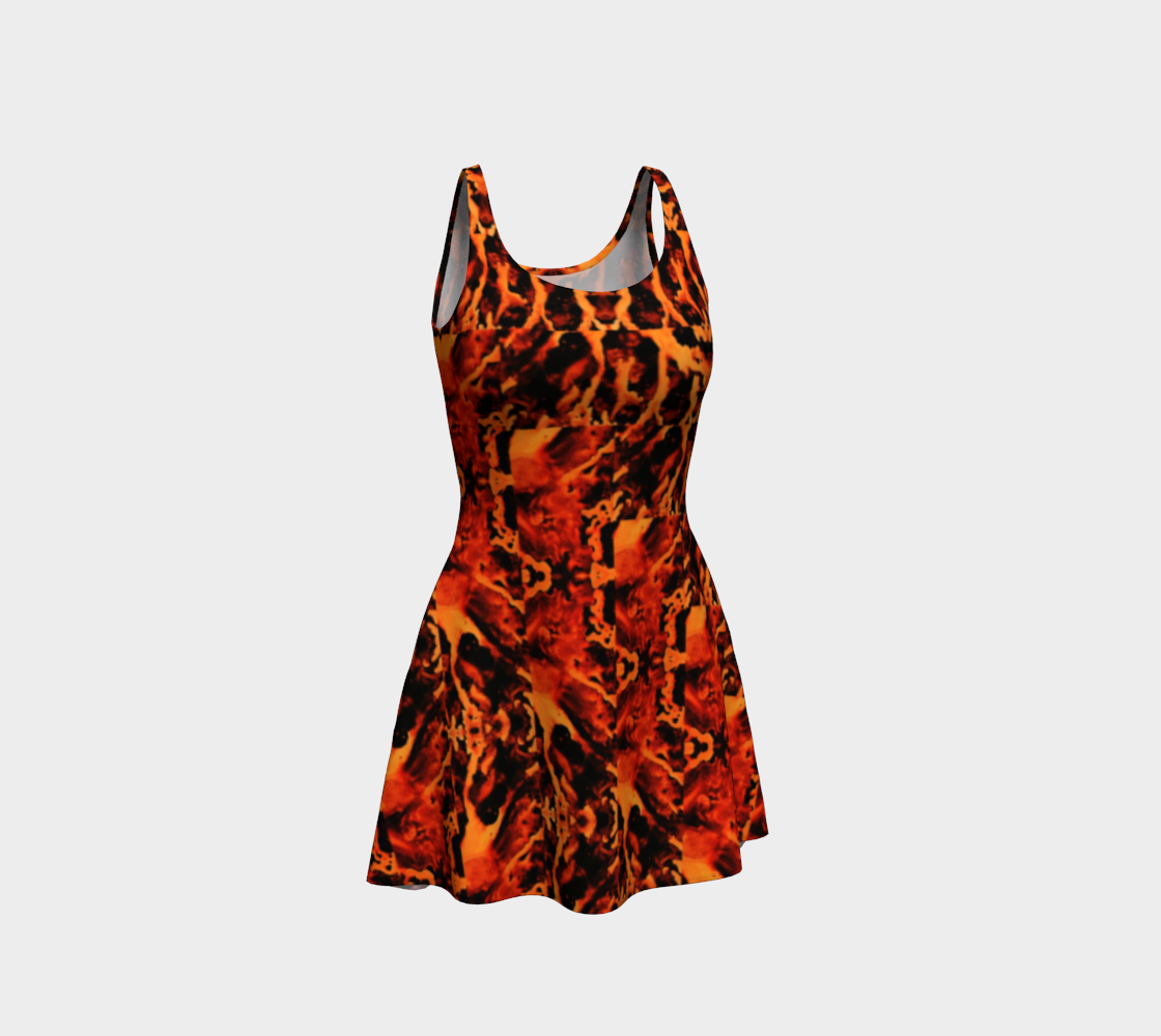 Inferno Flare Dress preview