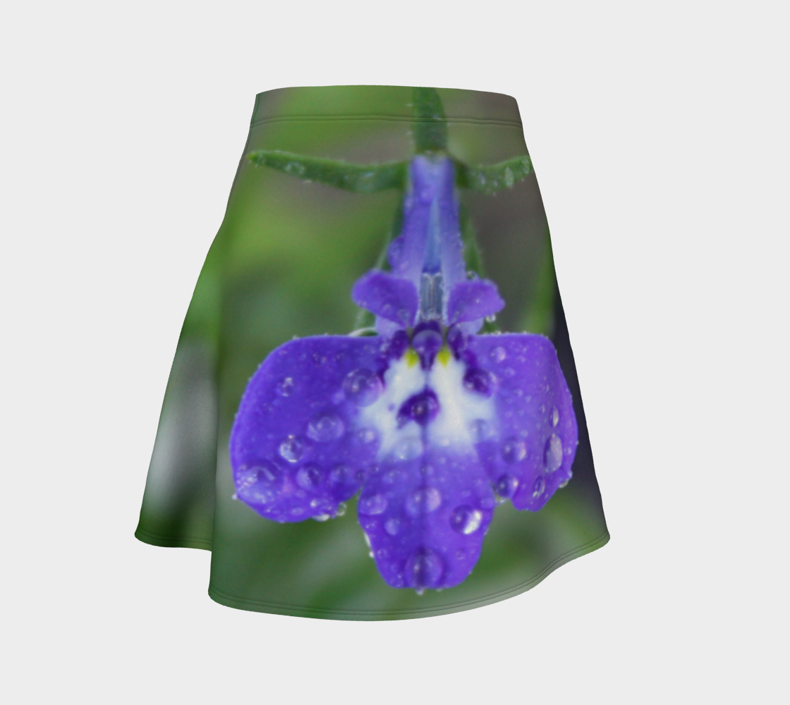 Blue Lobelia with Droplets  preview