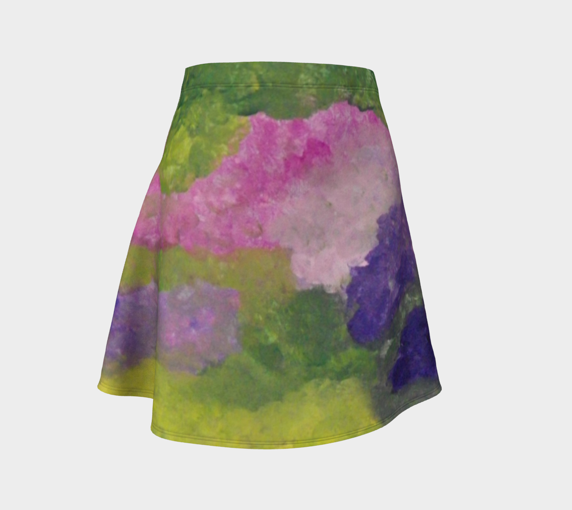Aperçu de Lilac Garden Flare Skirt