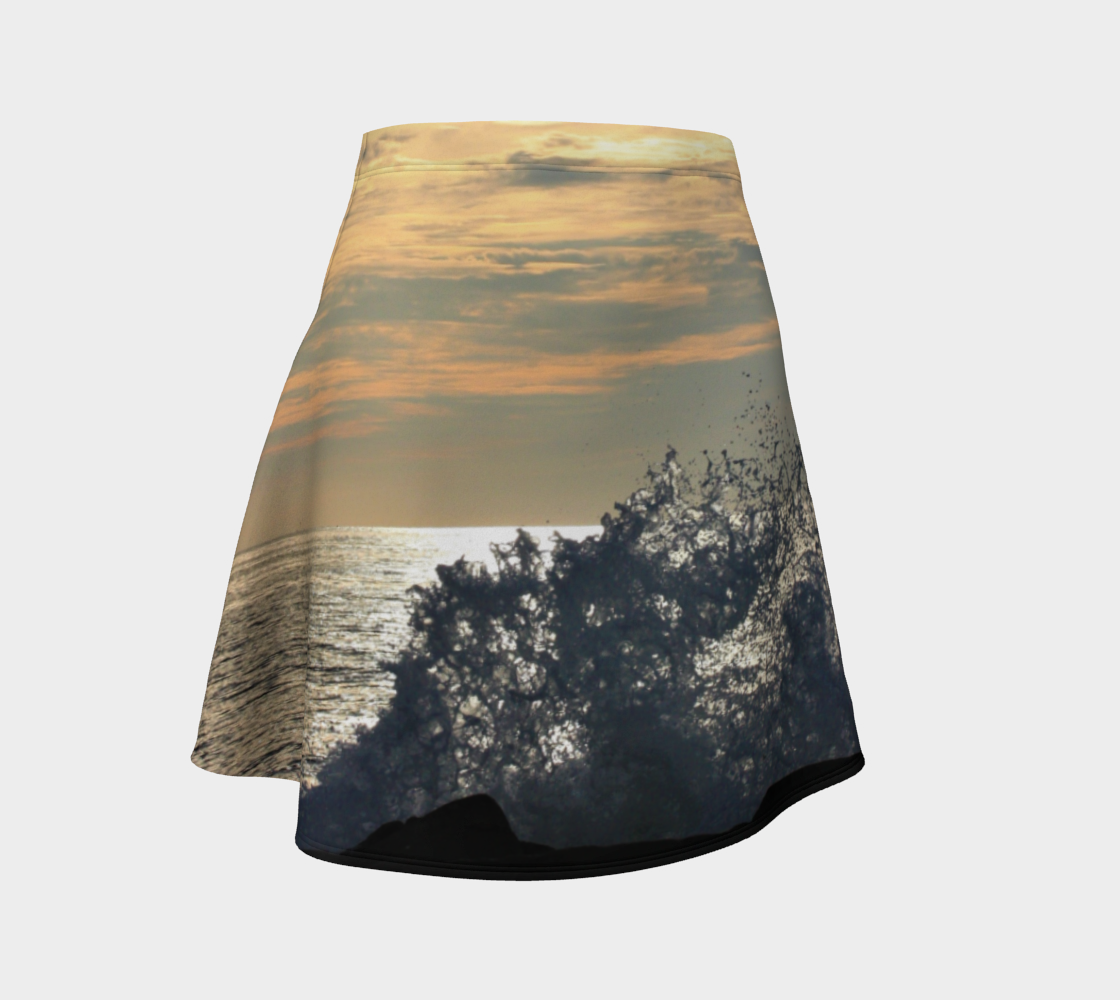 Waves Crash at Sunset  preview