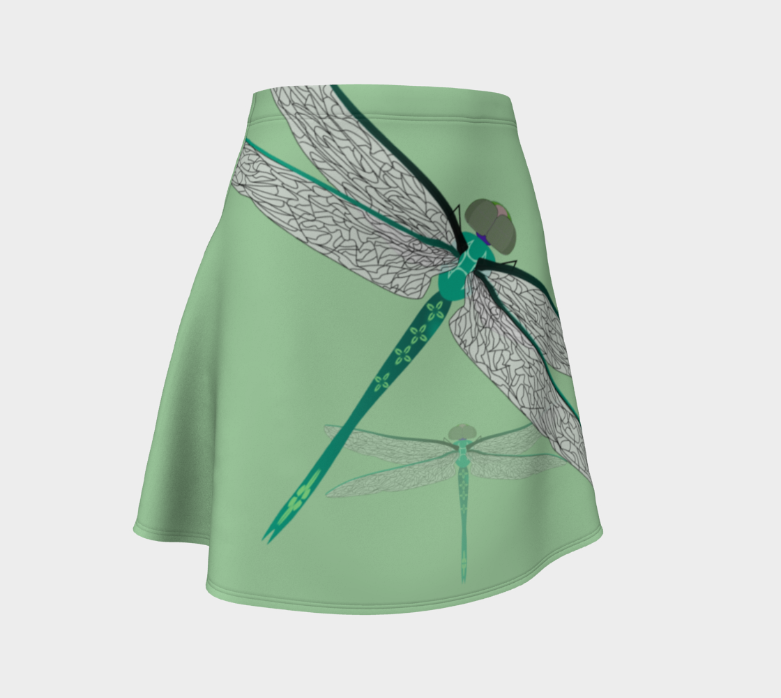 Lovely Dragonfly Flare Skirt preview