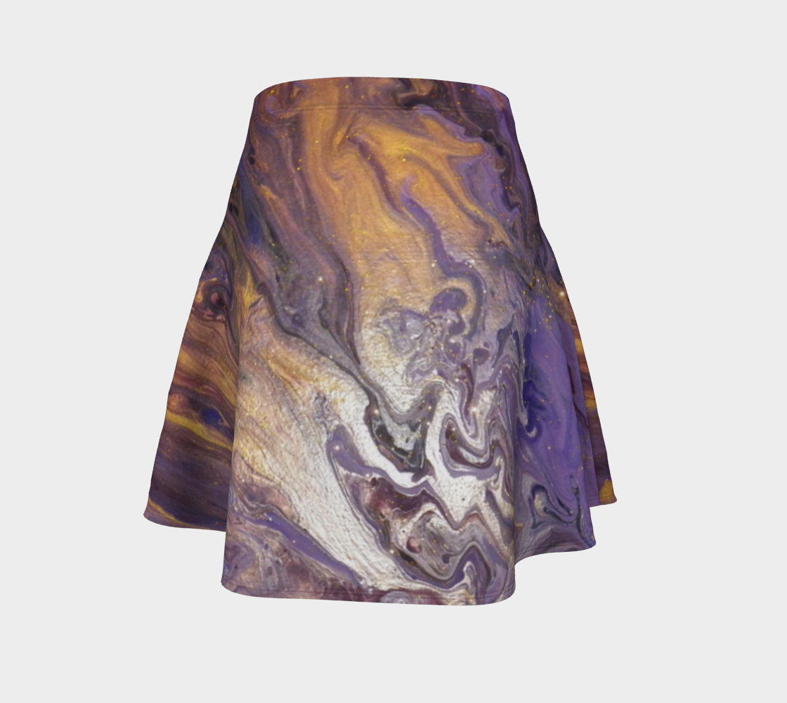 Aperçu de Amethyst Midnight Flare Skirt #4