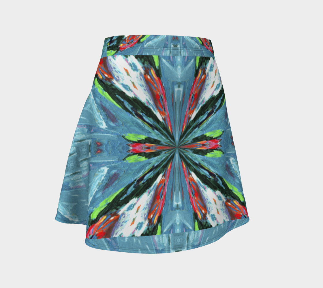 Swansea Royal Butterfly Flare Skirt preview #1
