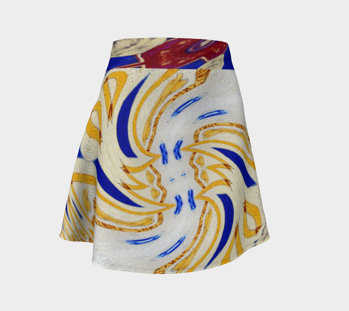 Communion Flare Skirt 3D preview