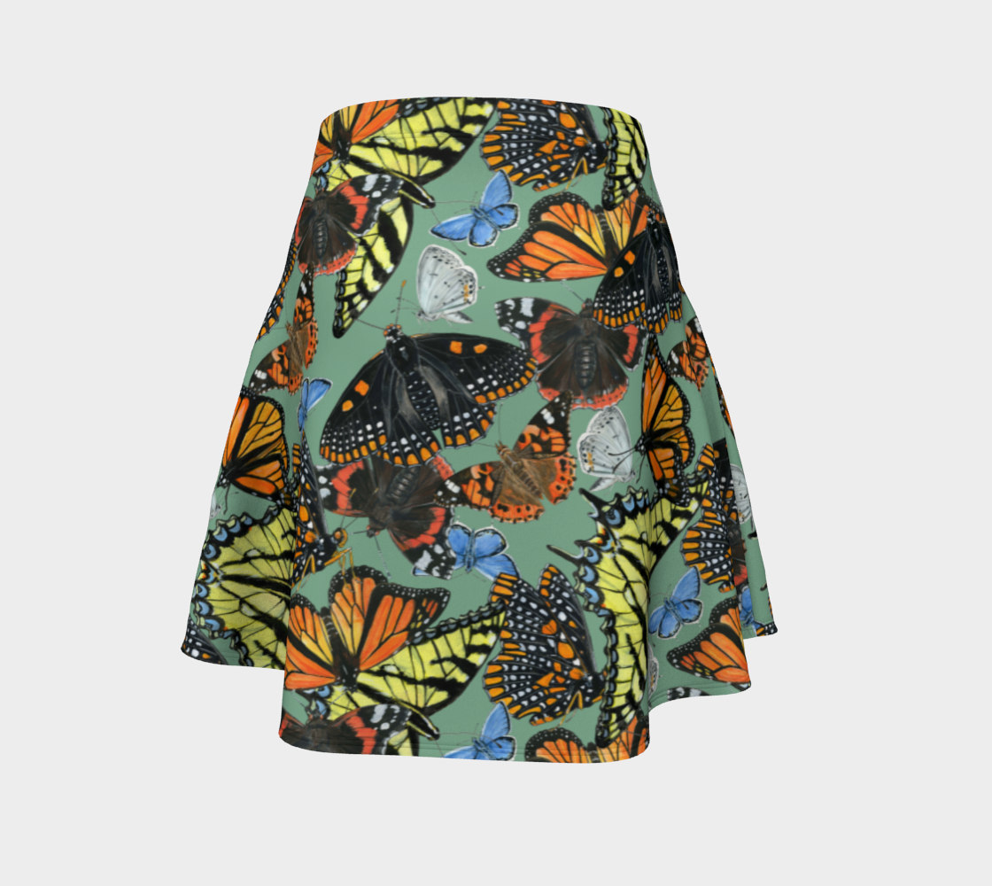 Butterfly Cloud Flare Skirt preview #4