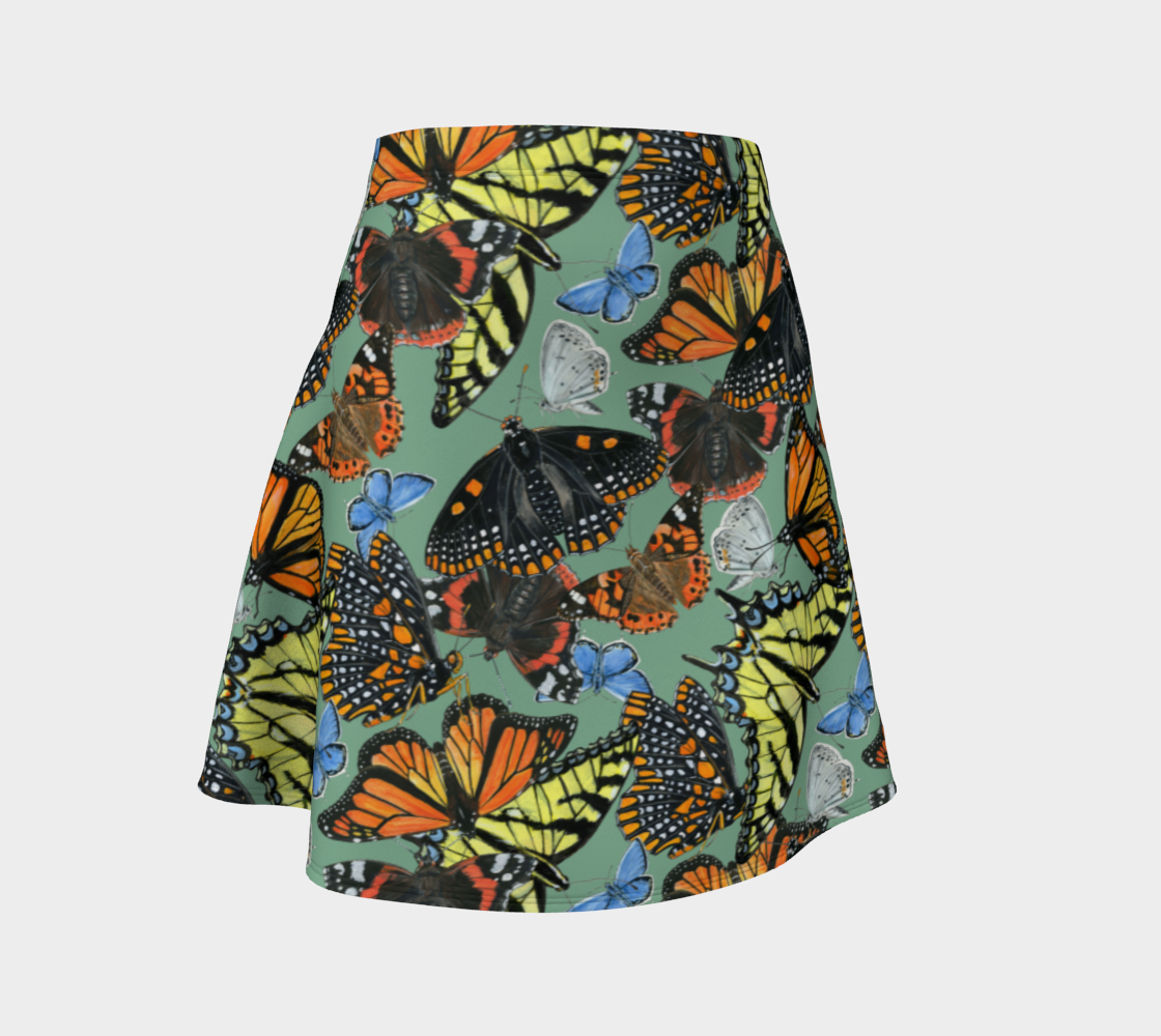 Butterfly Cloud Flare Skirt preview #1