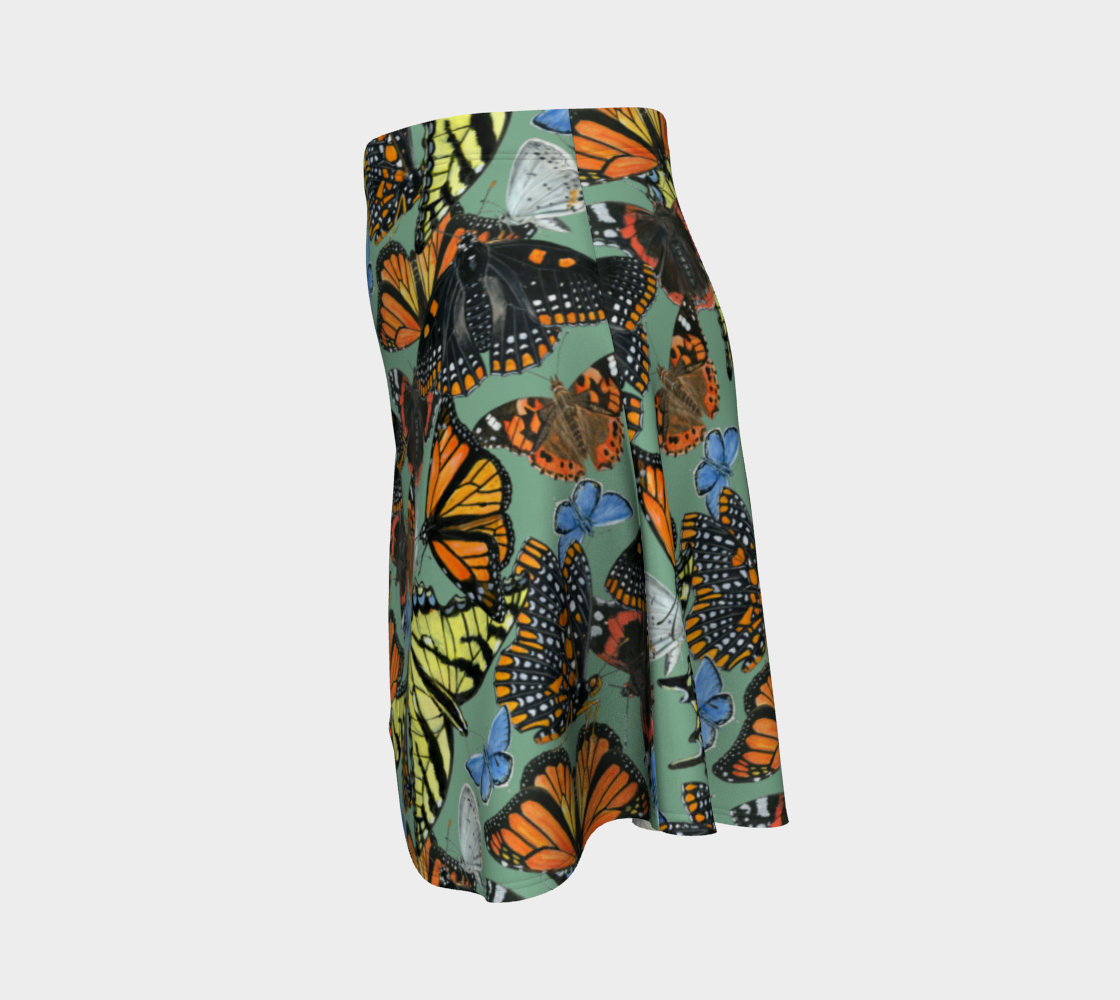 Butterfly Cloud Flare Skirt preview #2