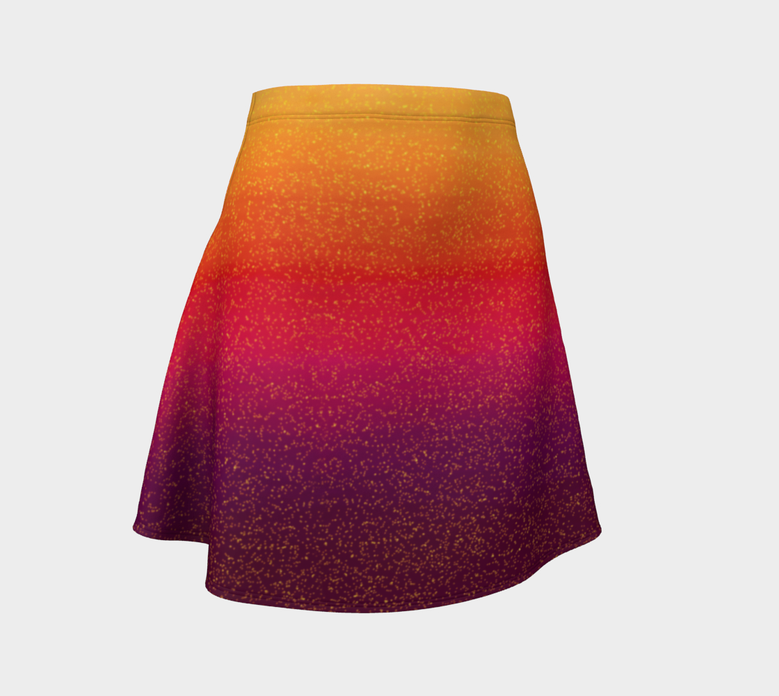 Fireflies at Afternoon Flare Skirt  preview
