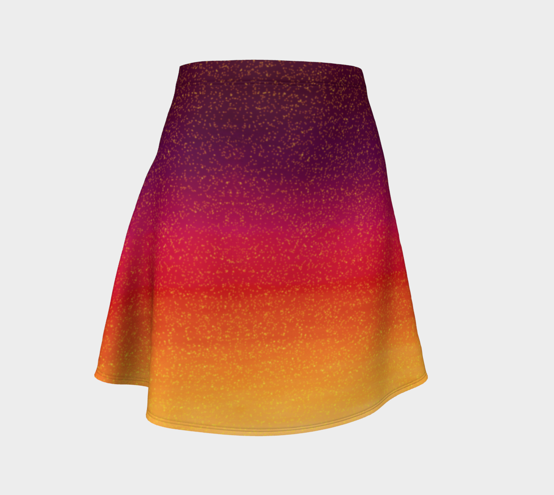 Fireflies at Afternoon Flare Skirt  preview