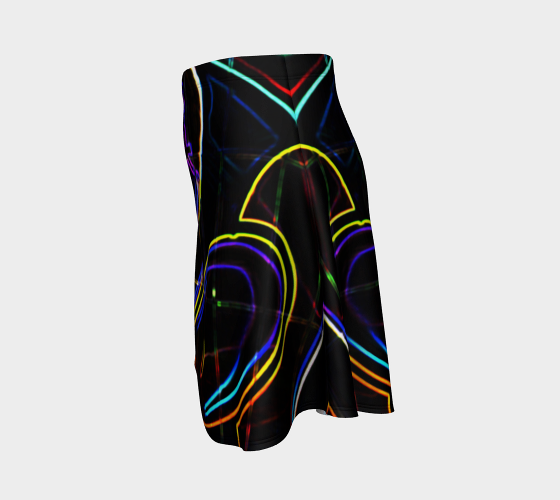 Graffiti 10 Flare Skirt preview #2