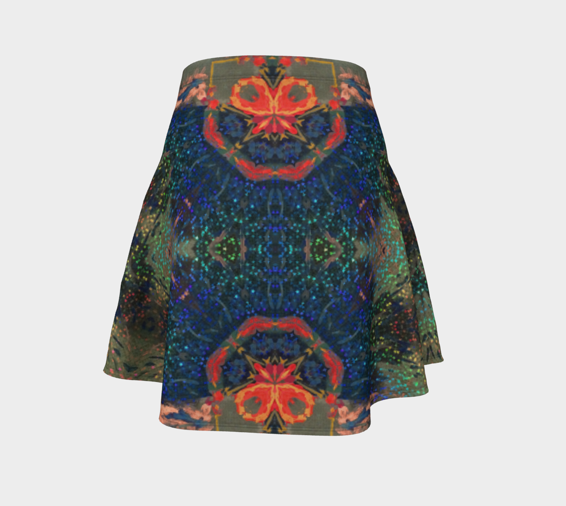 Star-Spangeled Glitterati Flare Skirt preview #4