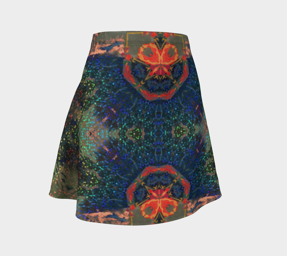 Star-Spangeled Glitterati Flare Skirt preview #1
