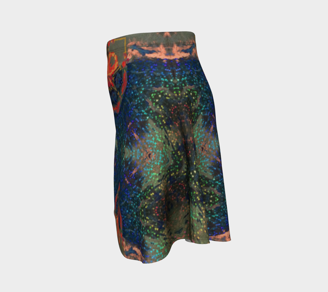 Star-Spangeled Glitterati Flare Skirt preview #2