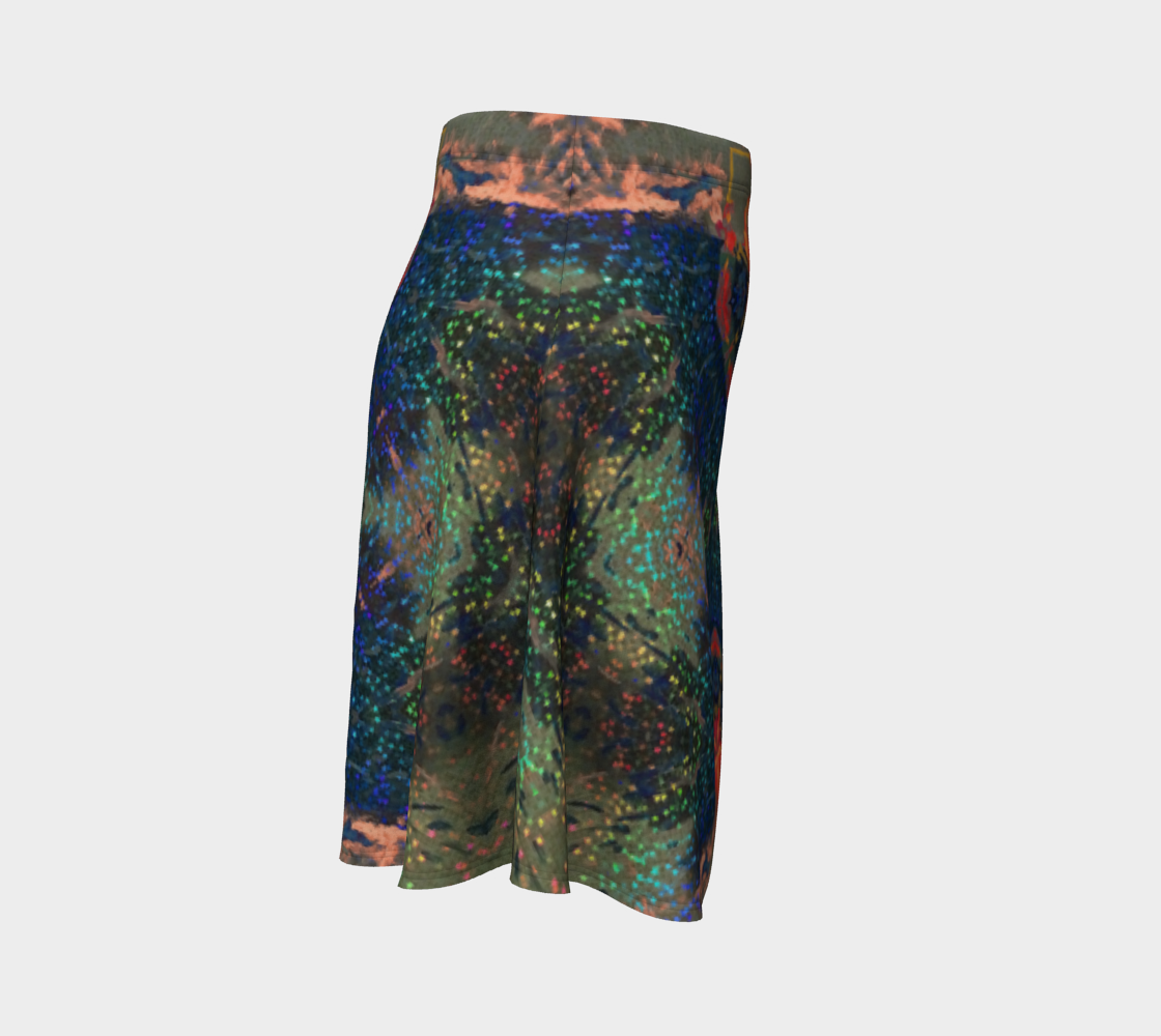 Star-Spangeled Glitterati Flare Skirt preview #3