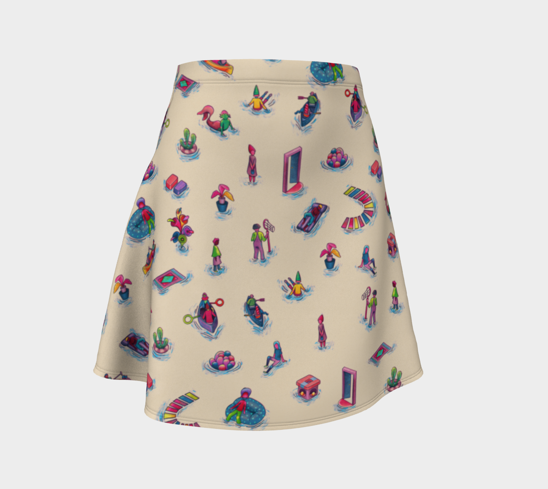 Weirdos Land - Vintage - Flare Skirt  preview