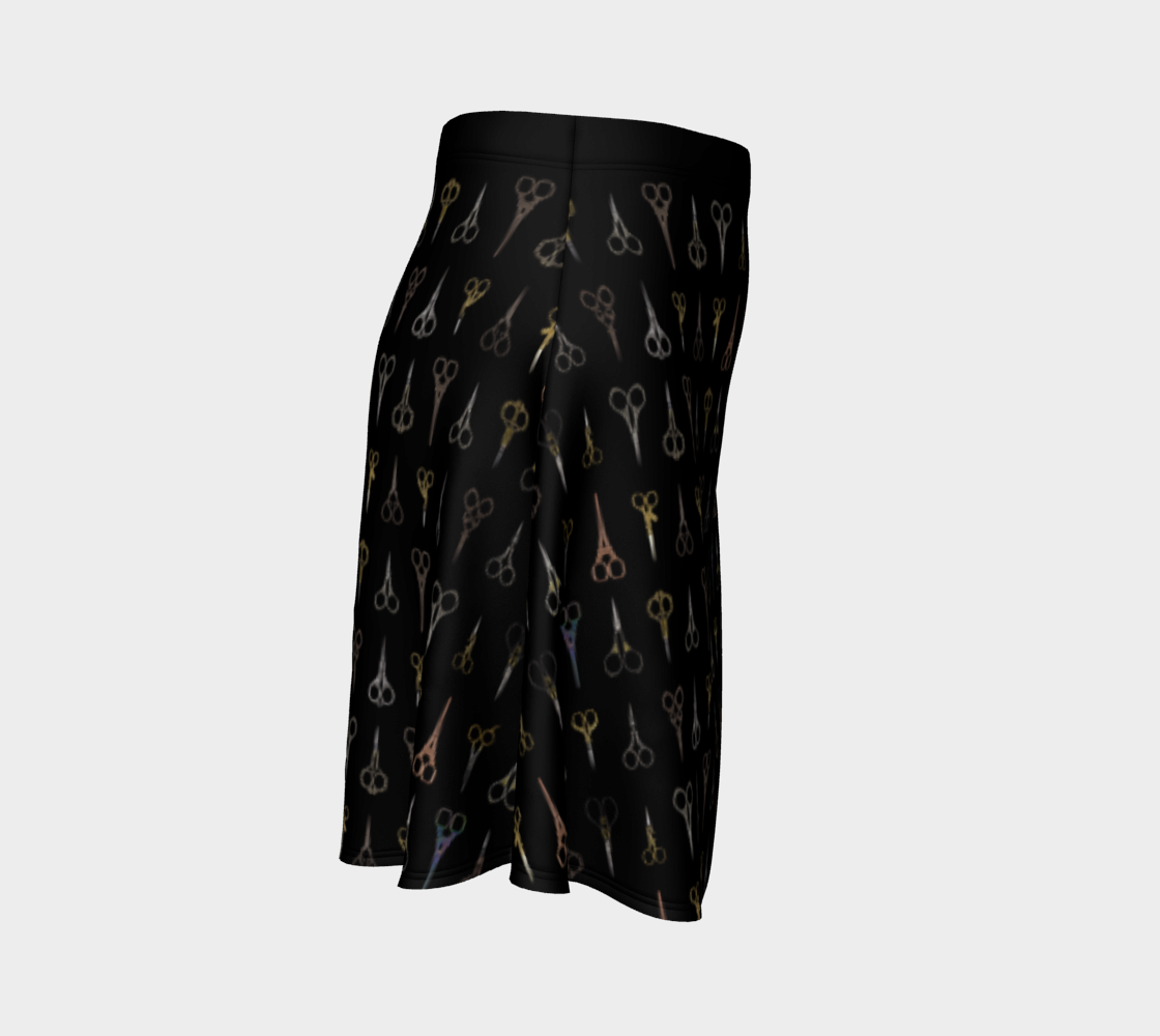 Fancy Scissors Flare Skirt preview #3