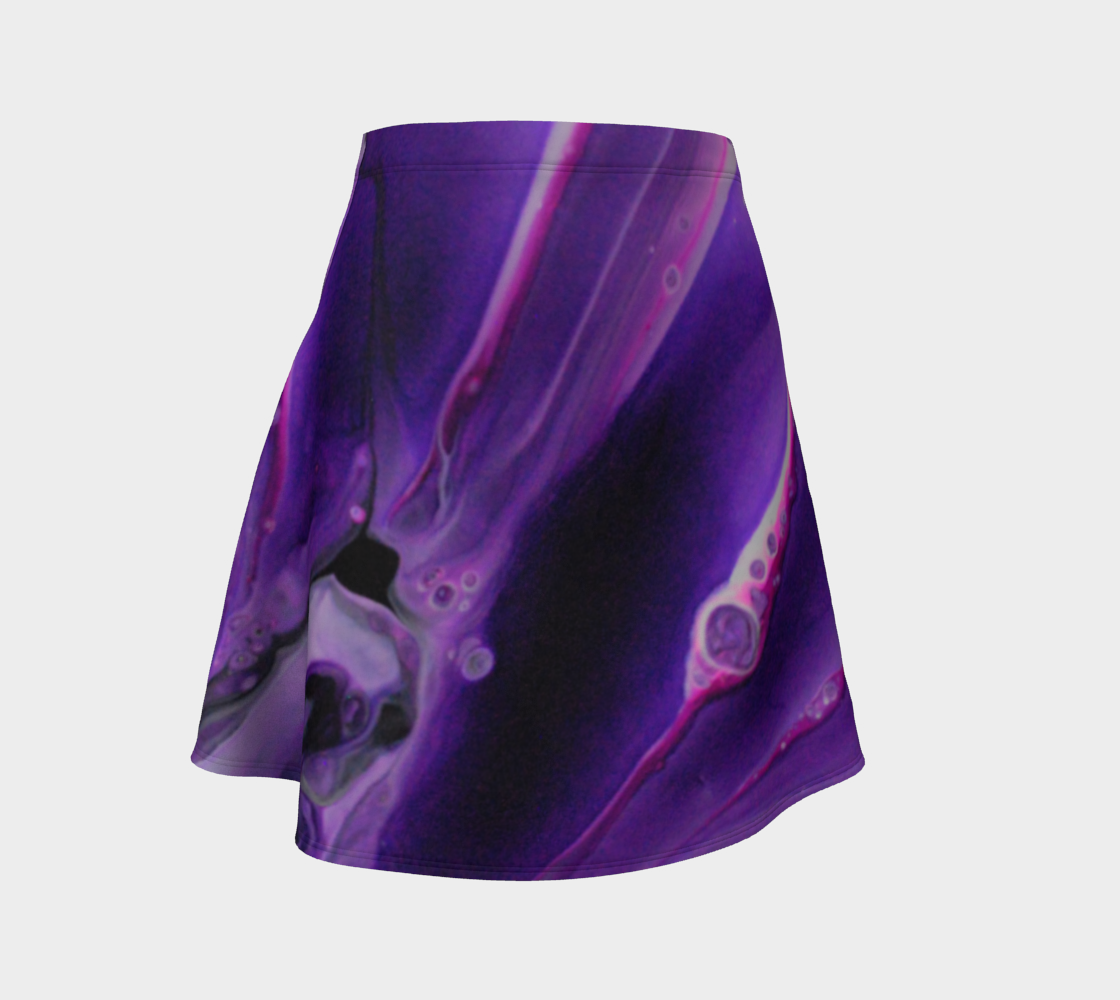 Playful Purples Flare Skirt preview