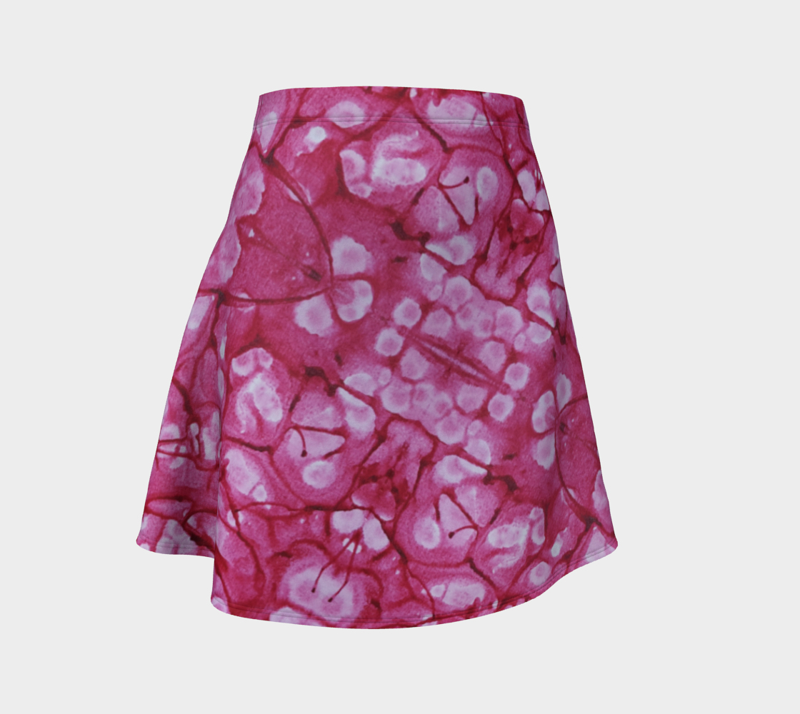 Pink Cobblestone Flare Skirt preview