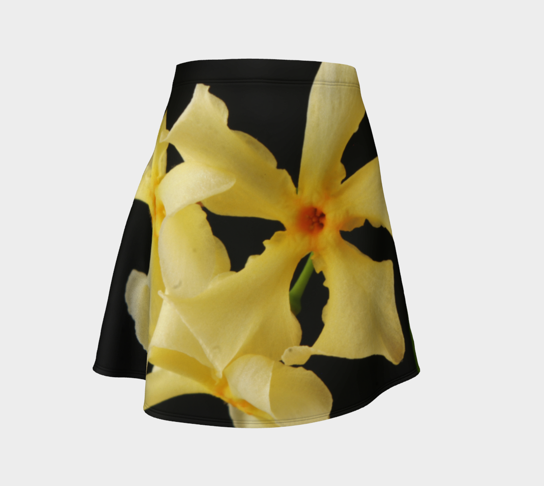 Star Jasmine Flower Flare Skirt preview