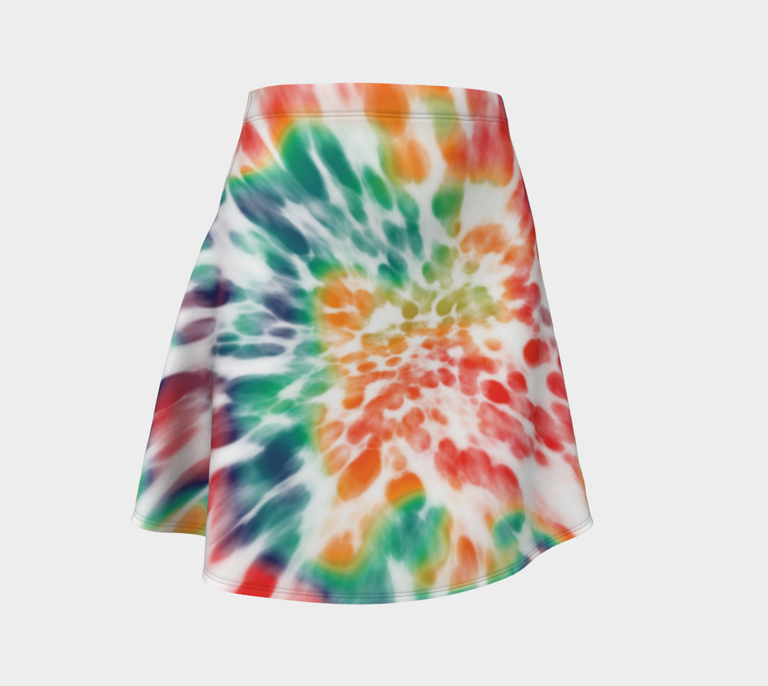 Trippy Colorful Groovy Tie Dye Spiral preview