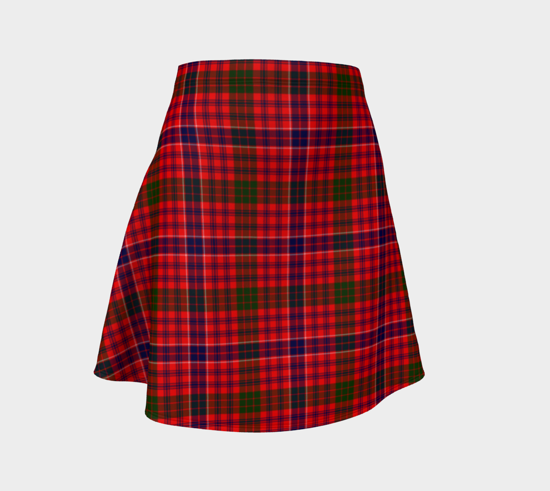 Aperçu de MacRae Modern Tartan Flare Skirt