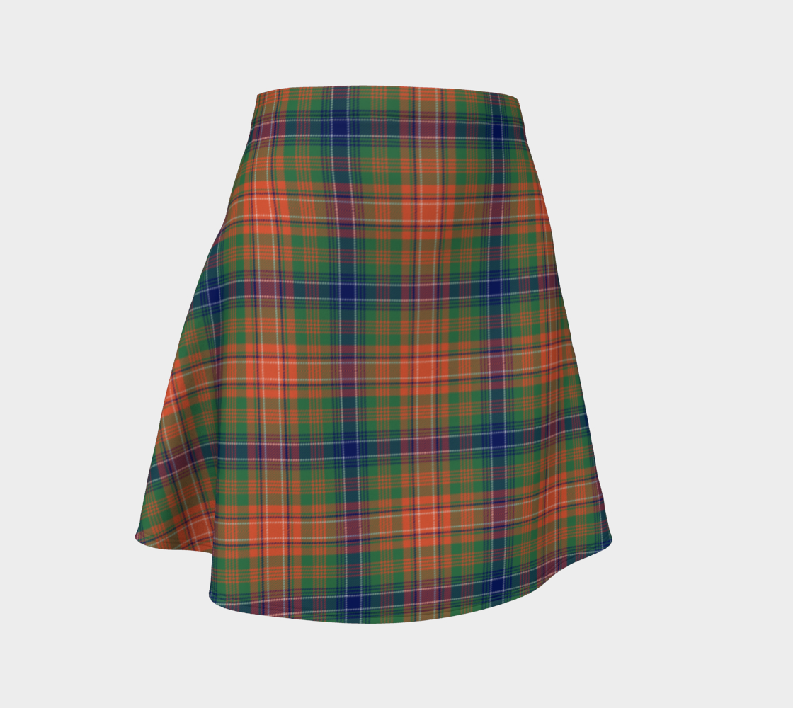 Aperçu de Wilson Ancient Tartan Flare Skirt